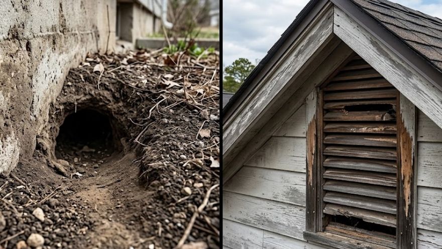 Identifying rodent activity signs in Waco Texas homes - droppings, sounds, entry points